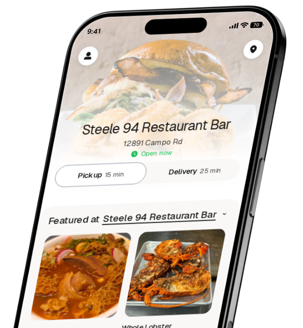 Steele 94 Restaurant Bar app preview